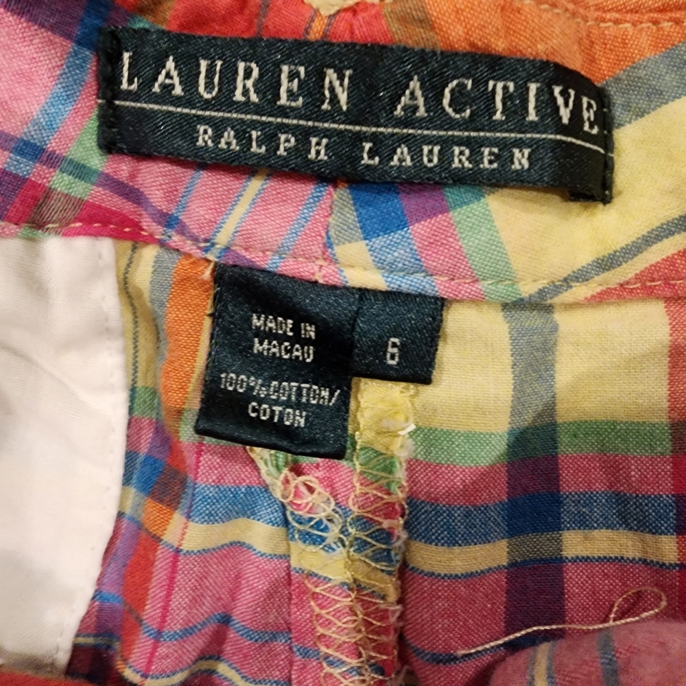 Ralph Lauren Active plaid shorts - Picture 8 of 8